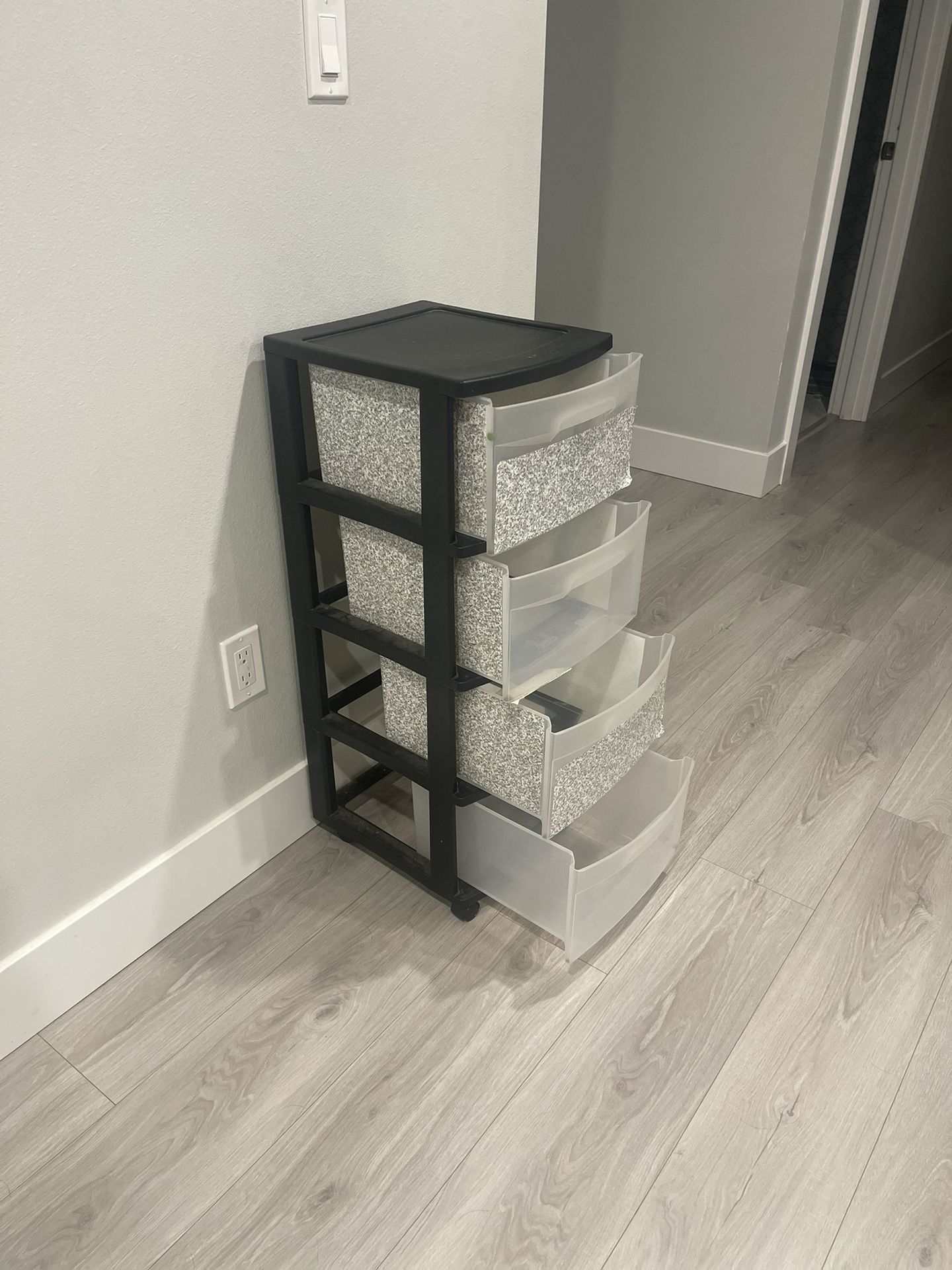 4 Drawer Plastic Organizer