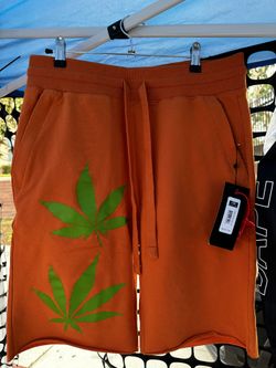 Giorgio West Weed Shorts Size Medium New 15$