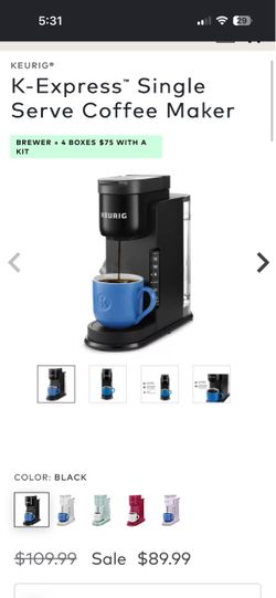 Keurig K-Express Single Serve Coffee Maker Black