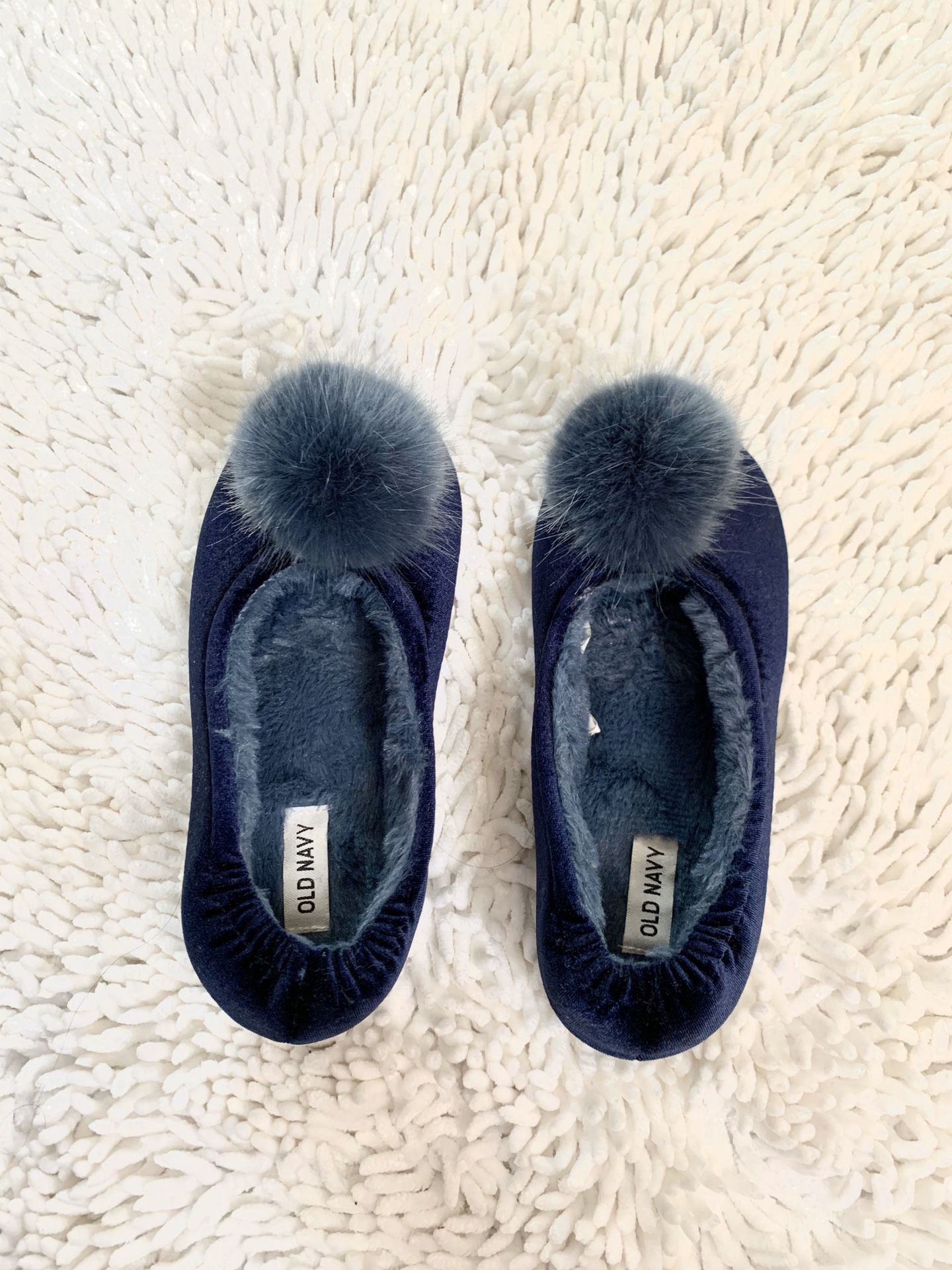 FUZZY Old Navy TinkerBell Slippers for At home