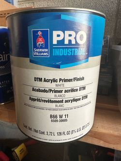 1 gallon Sherwin Williams Pro DTM Acrylic Primer/Finish