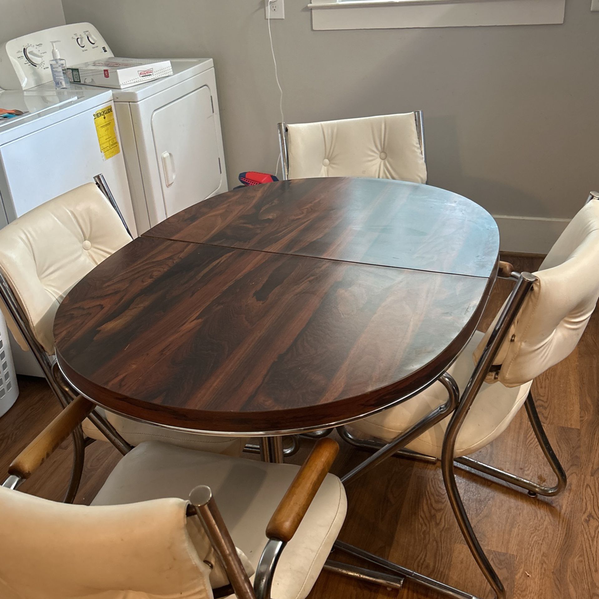 Classic Wooden Table With Extender  