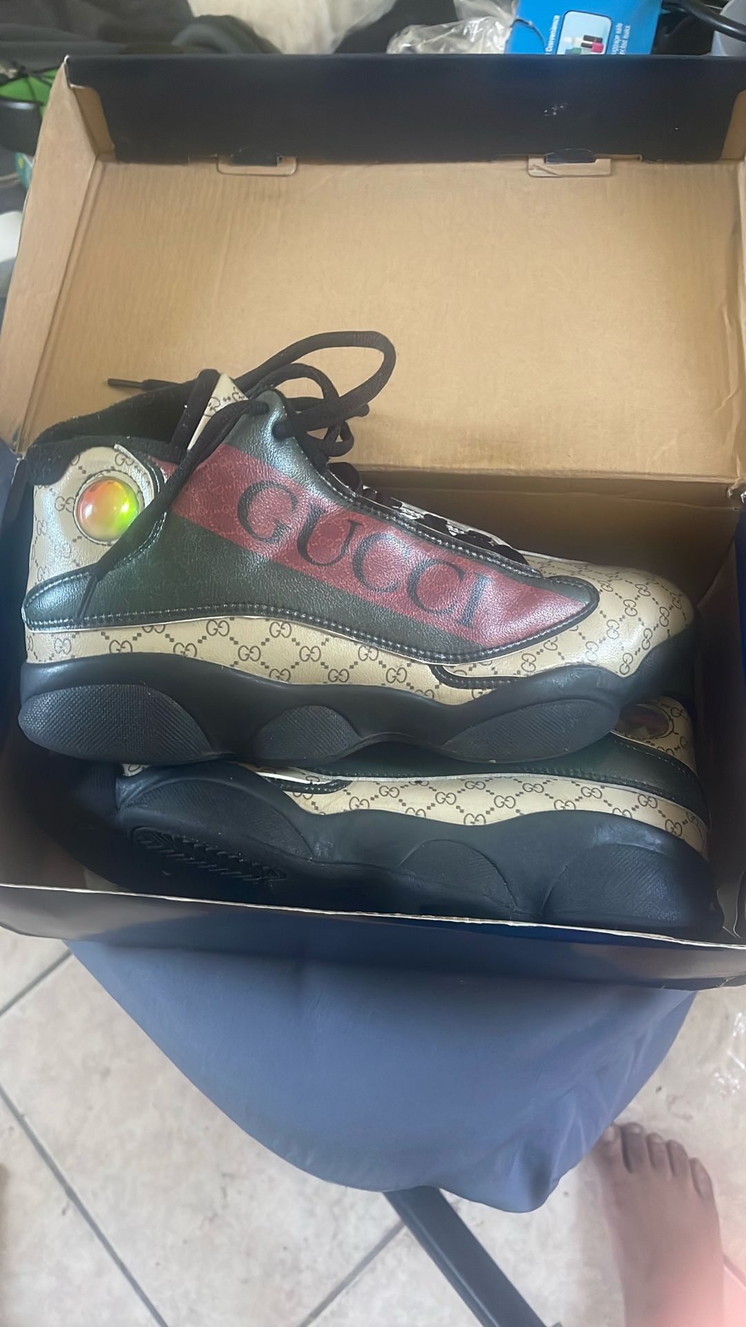 Size 10 Gucci Jordans For Sale