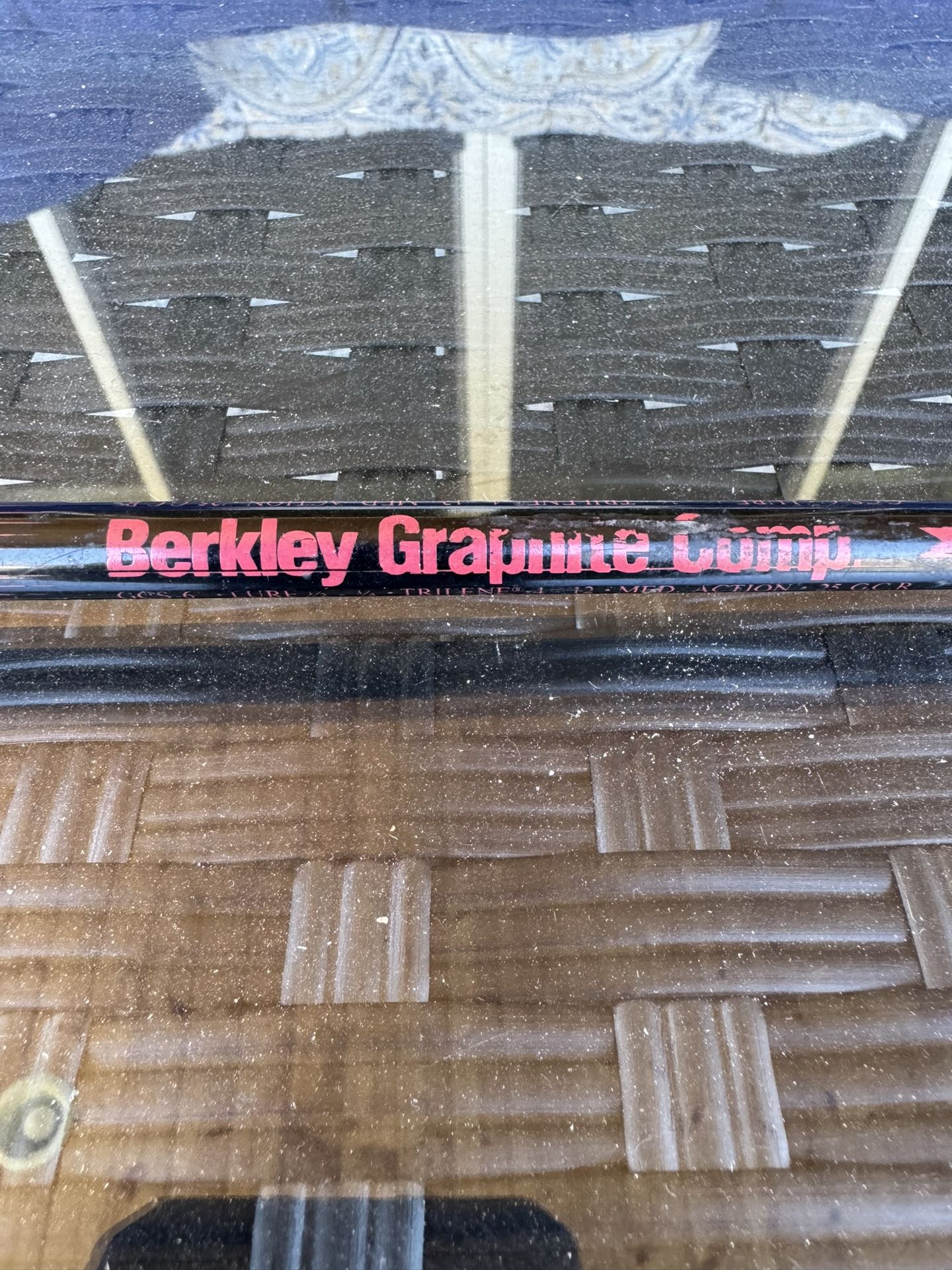 1 Pc. 6’ Berkley Spinning Rod W/ Zebco Spinning Reel