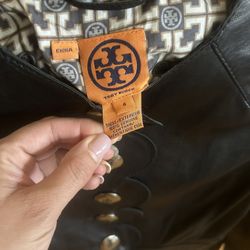Tory Burch Leather Jacket 4