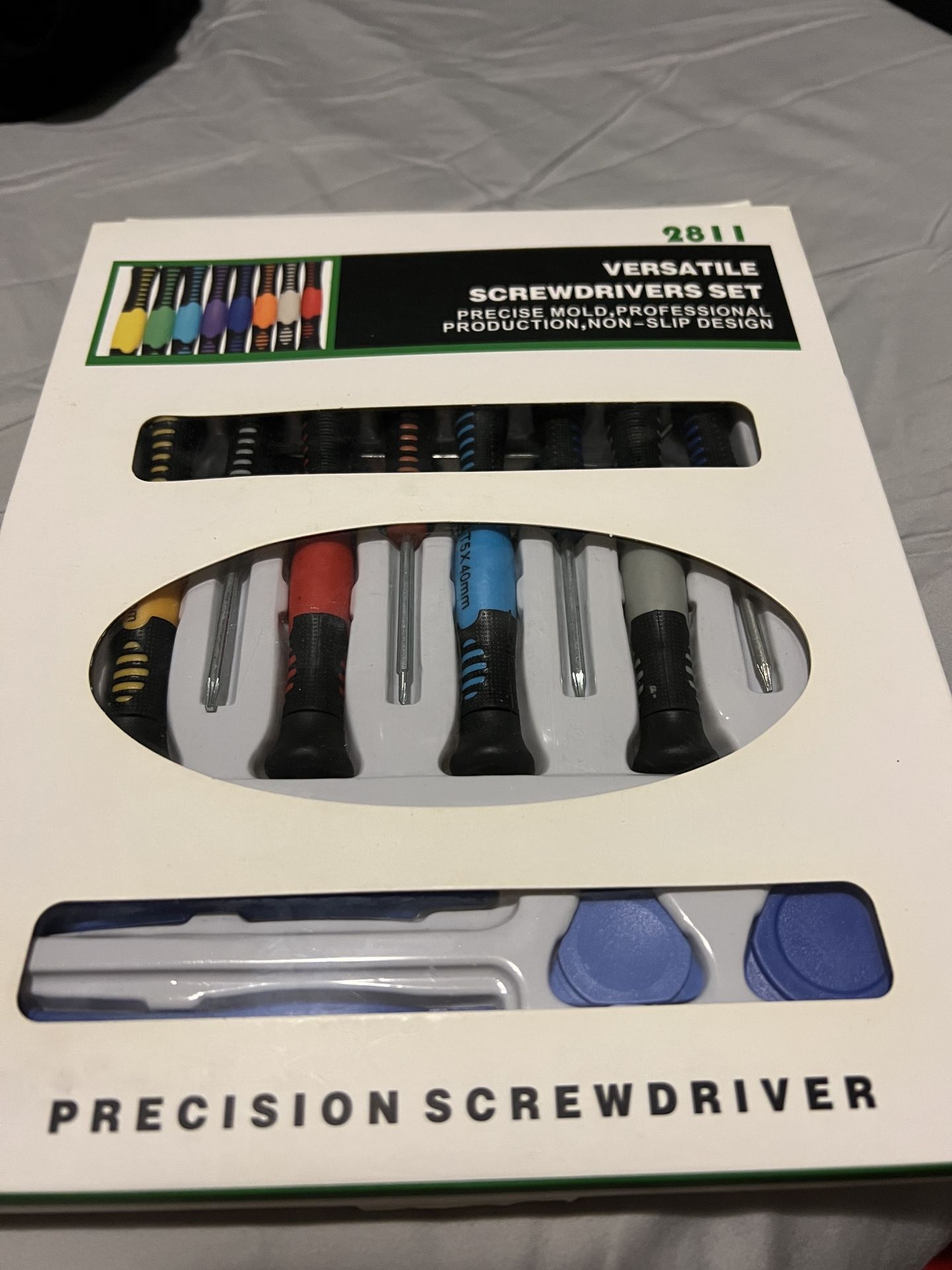 16-Piece Precision Screwdriver Set Repair Tool Kit for Smartphones