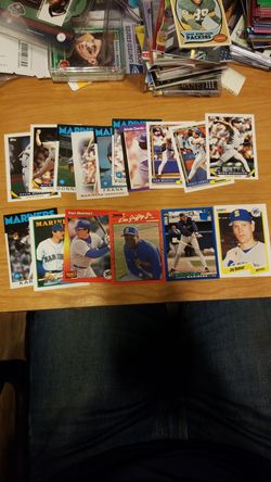 Older Mariners Baseball Cards