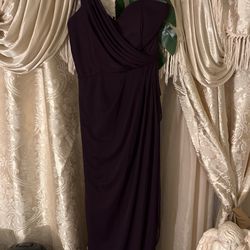 Long Purple Dress