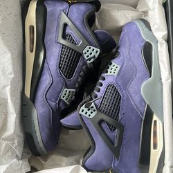 $280 (Deadstock) Air Jordan Retro 4 Lakers / Size 9 / Lakeshow / Imperial Purple