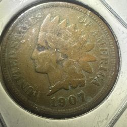 1907 Indian Head Penny 