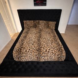 Black Queen Bed Frame
