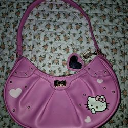 Hello Kitty Pink Shoulder Purse 