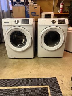 Samsung Washer and Dryer