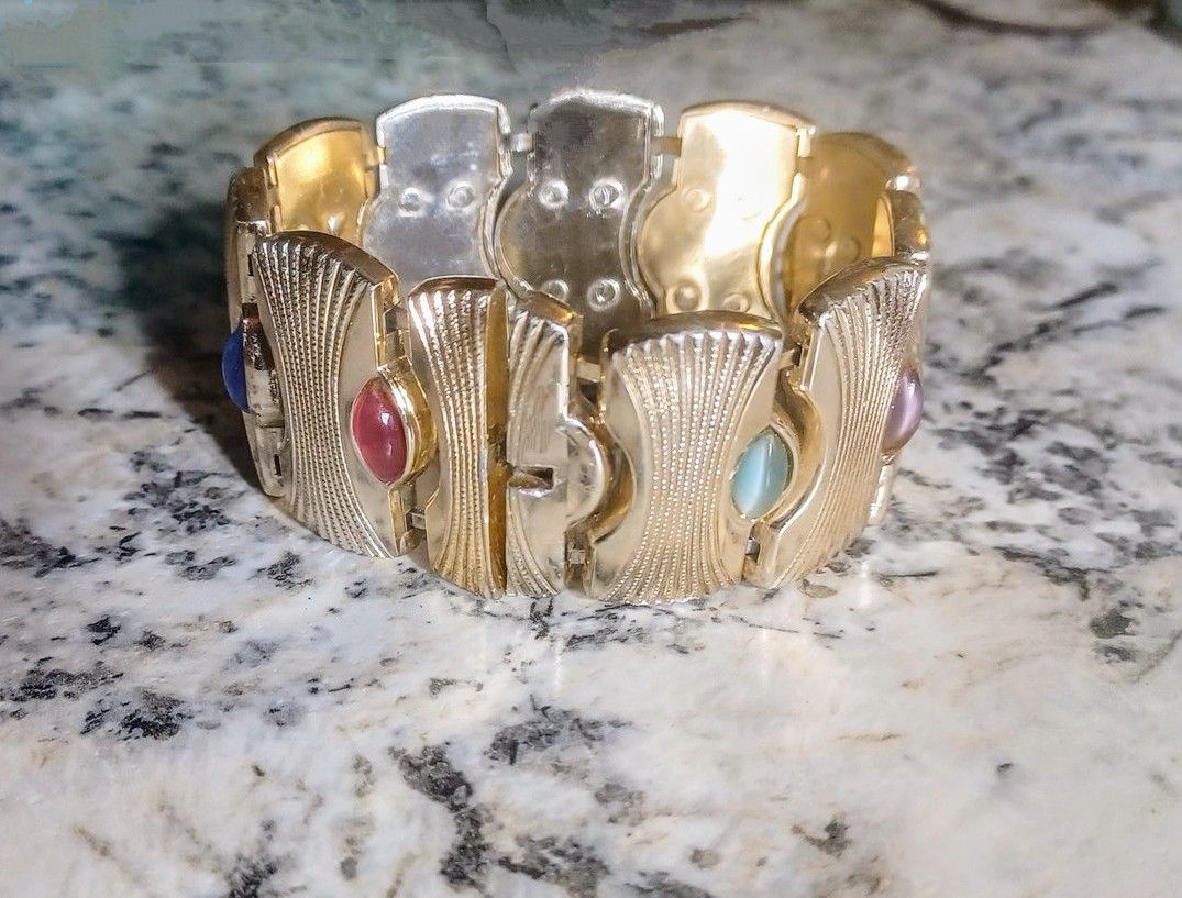Vintage Art Deco Cuff Bracelet