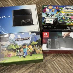 EMPTY - Console Boxes (4)