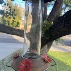 Hummingbird Feeder-12oz With Copper Accents