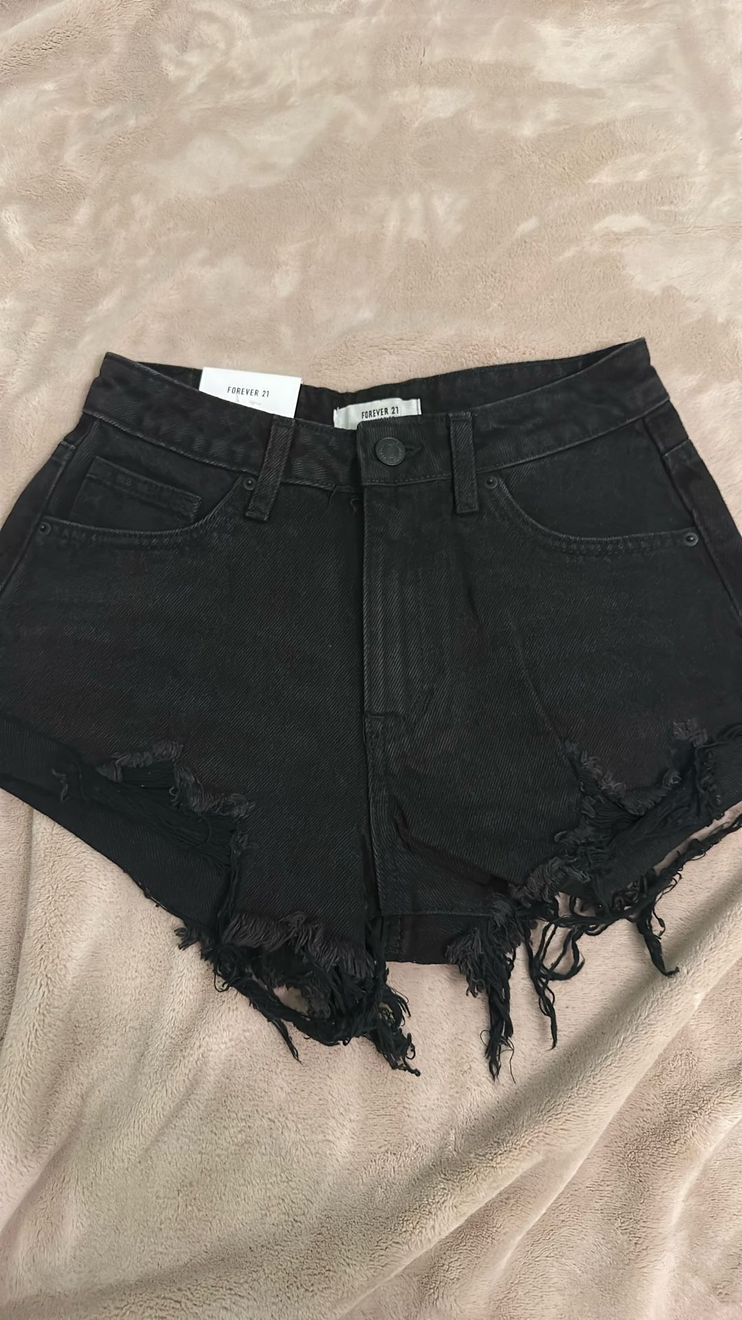 Forever21 Black High waisted Shorts