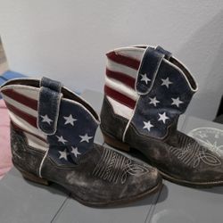 Women's American Flag Boots