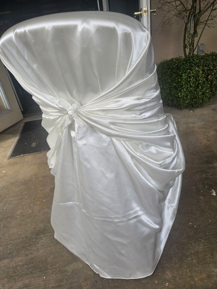 Satin Chair Covers For Sale