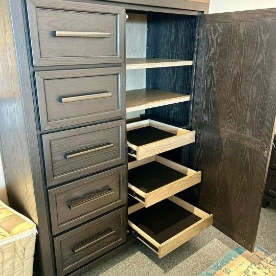 $16 Down Payment Ashley Black Bedroom Set Queen/King Bed Dresser Nightstand Mirror Chest Option 