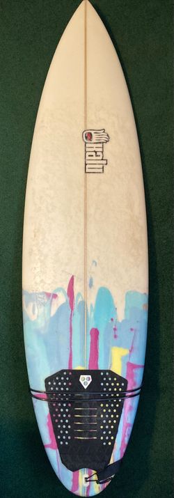 Kalu Coletta hand shaped shortboard