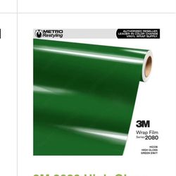 High Gloss Green Envy Wrap 