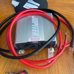 1500 Watt Inverter With 6ft 2gauge Cable + Deka Gold Battery