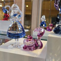 Swarovski Disney Alice in Wonderland Crystal Figurine Set