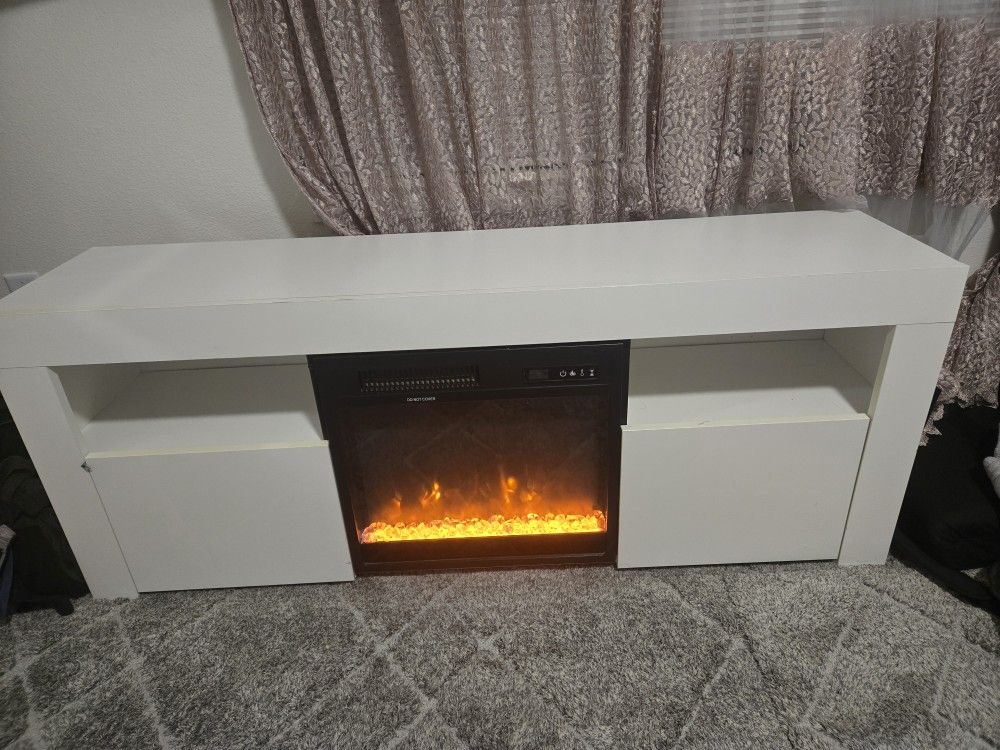 Fire place TV Stand 