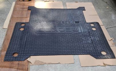 New: DECKED FULL-SIZE SHORT BED MAT(Raw-64-65"& Made in the USA)