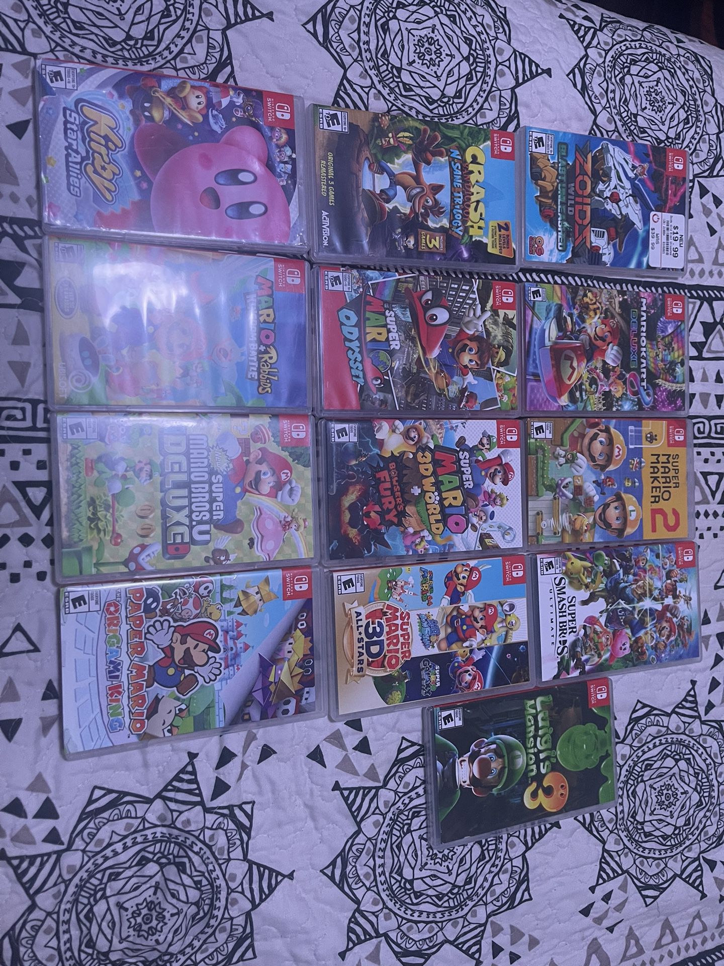 Nintendo Switch Game Cases ( No Games Just Cases )