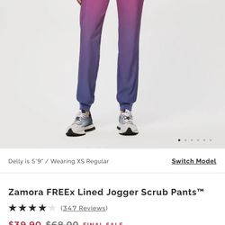 Figs Ombré Zamora Scrub Pant Size S 