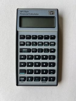 hp Financial Calculator.