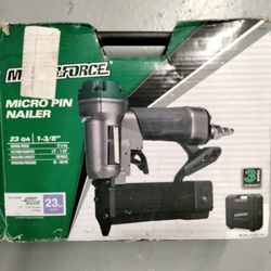 Master Force Micro Pin Air Nailer
