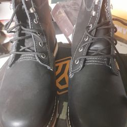 Bonanza Work Boots For Men Size 10 Steel Toed