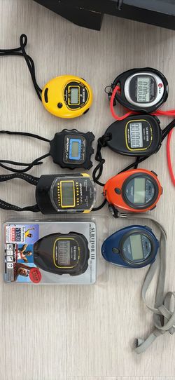Sports stop watches