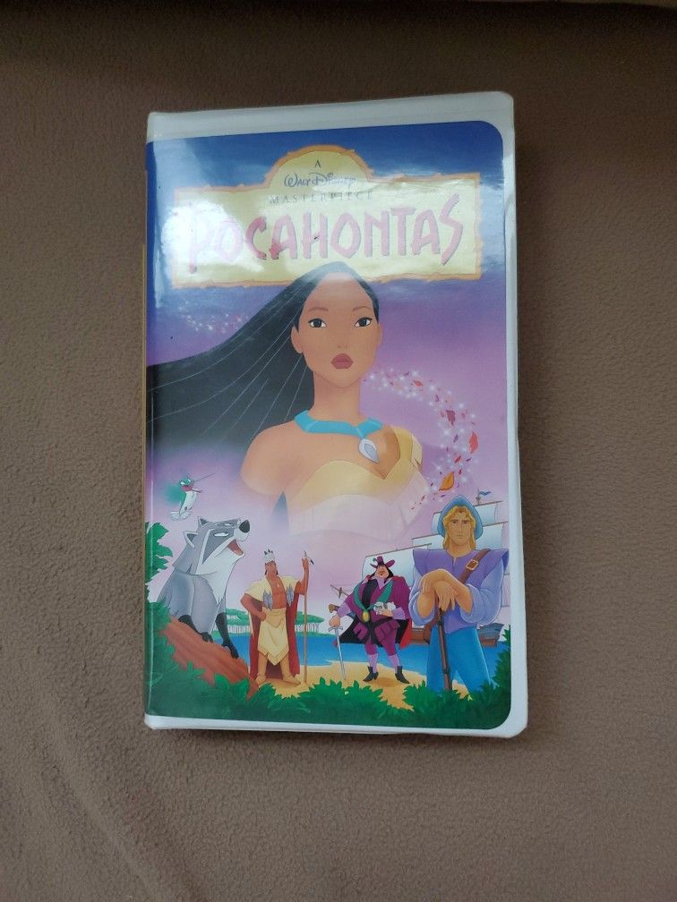 Pocahontas VHS Tape