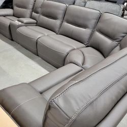 Leather Sofa Sectional 