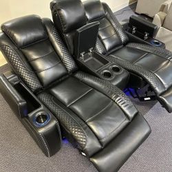 Color Options Power Reclining Sofa, Power Reclining Loveseat, Power Recliner ⭐$39 Down Payment with Financing ⭐ 90 Days same as cash
