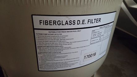 FOREBEN Filter Almond Bottom Assembly for 170018 Pool Filter #305922 G1
