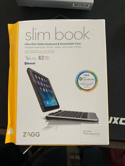 ZAGG slim book iPad mini 2/3 brand new in box!!