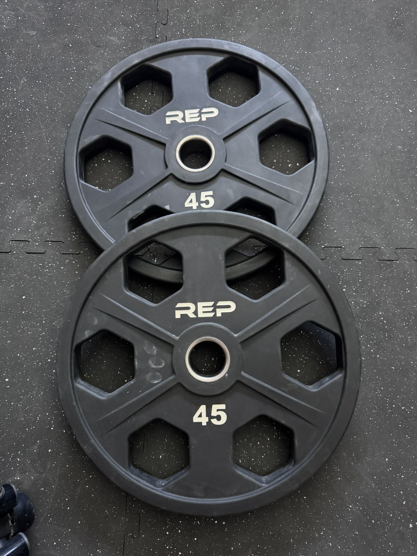REP Fitness Equalizer™ Urethane Coated Plates – Pair of 45 lb