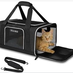 ✨ Small Pet Carrier Airline Approved (17"x13"x9.5") 🐾✈️