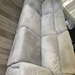 Grey 3 Seat Sofa 