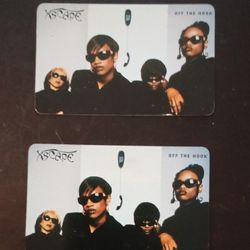 Vintage escape promo phone cards