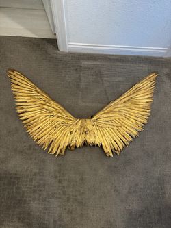 Custom Gold Angel Wings
