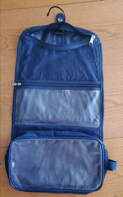 Navy Travel Toiletry Bag