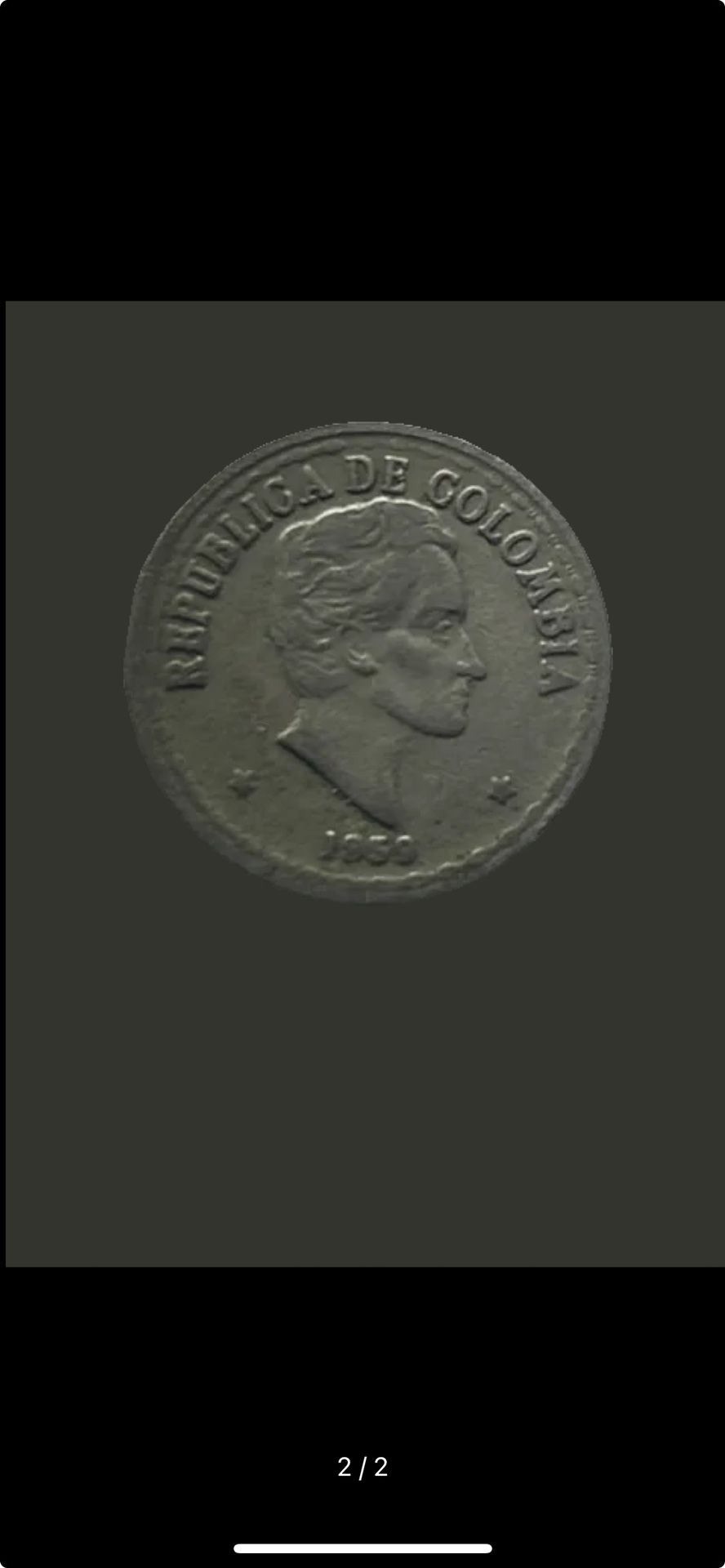 Columbian 20 Centavos 1959