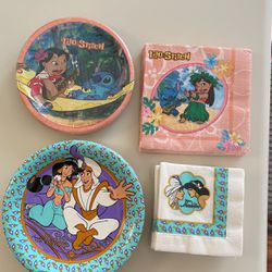 Disney Plates And Napkins