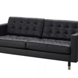 Leather Loveseat